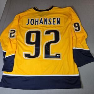 Ryan Johansen Signed Nashville Predators Custom Jersey XL JSA Witness WB957369
